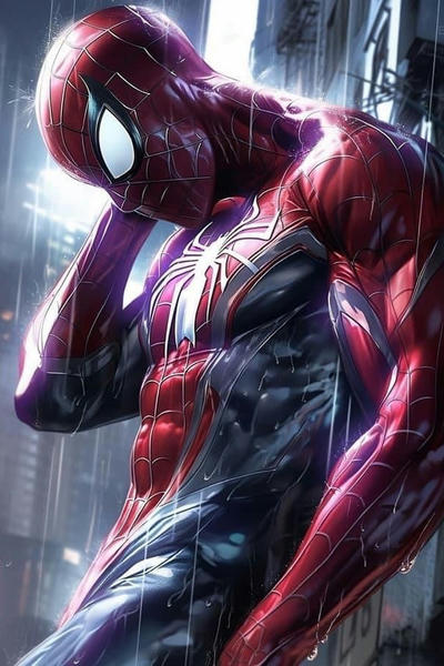 Питер Паркер в новом обличье (18+)