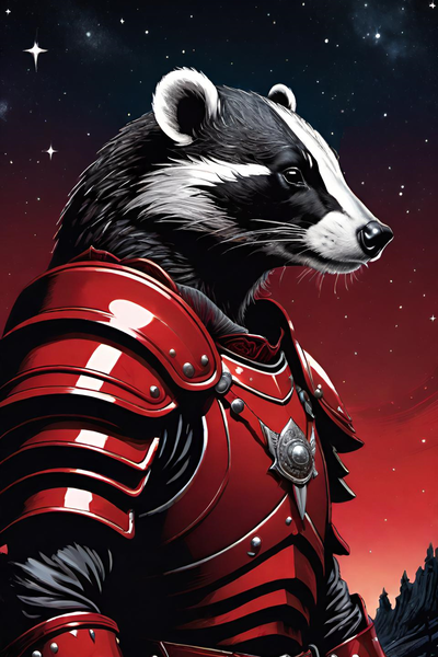 Багровый барсук