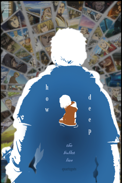 how deep the bullet lies