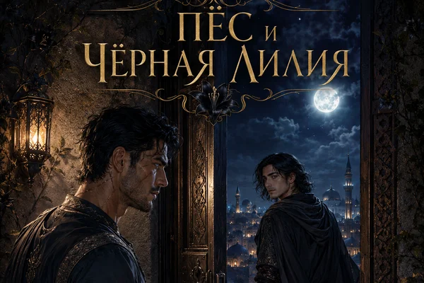 Пес и черная лилия