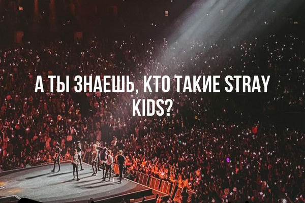 А ты знаешь, кто такие Stray Kids?